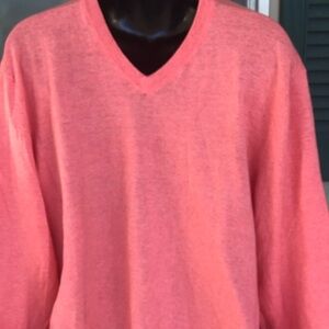 Club room golf light pink sweater